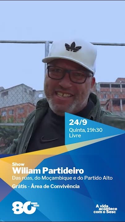Flyer de Wiliam Partideiro