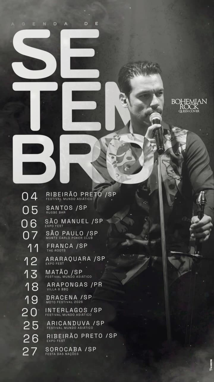 Flyer de Bohemian Rock