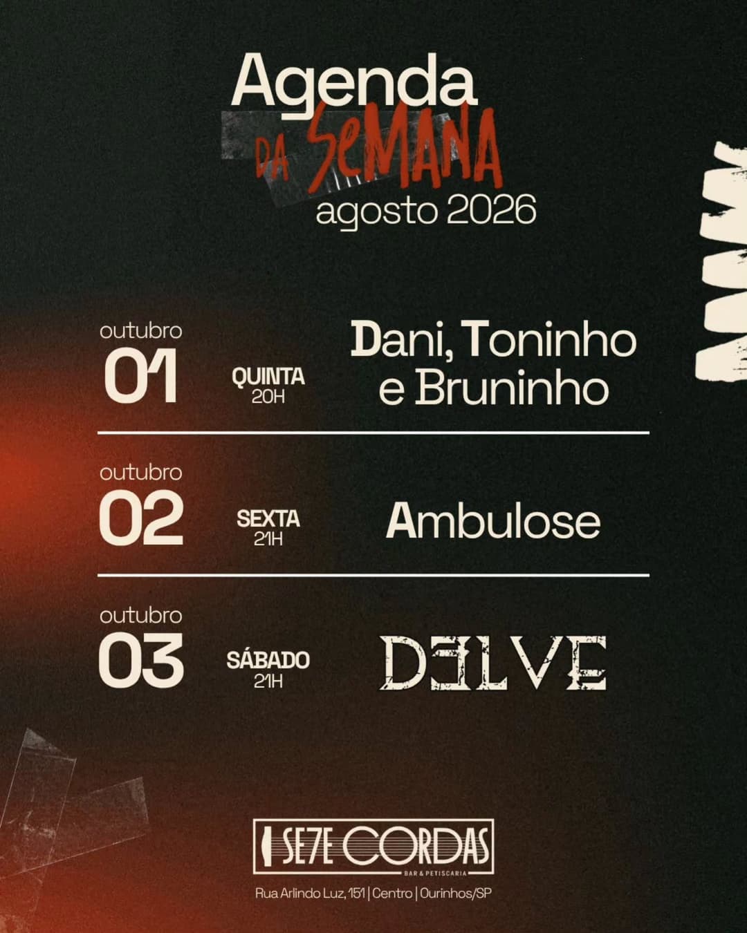 Flyer de Delve