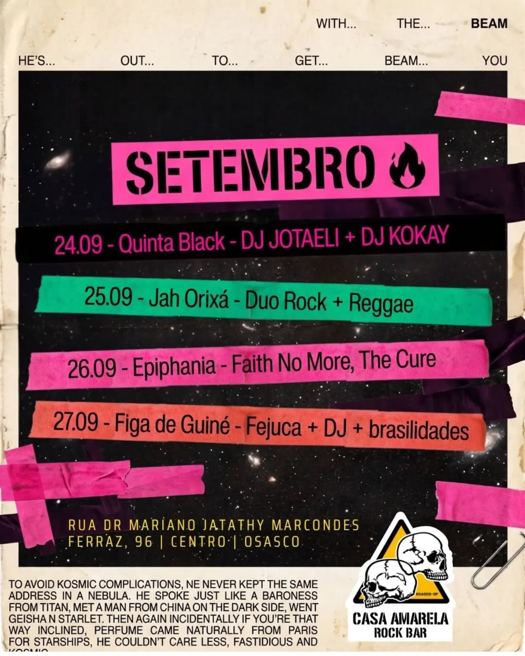 Flyer de Projeto Epiphania
