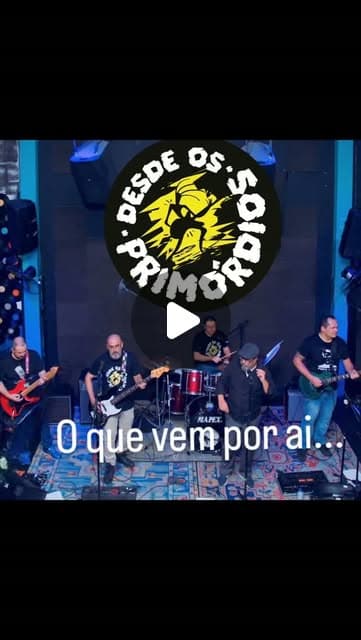 Flyer de Desde os Primórdios