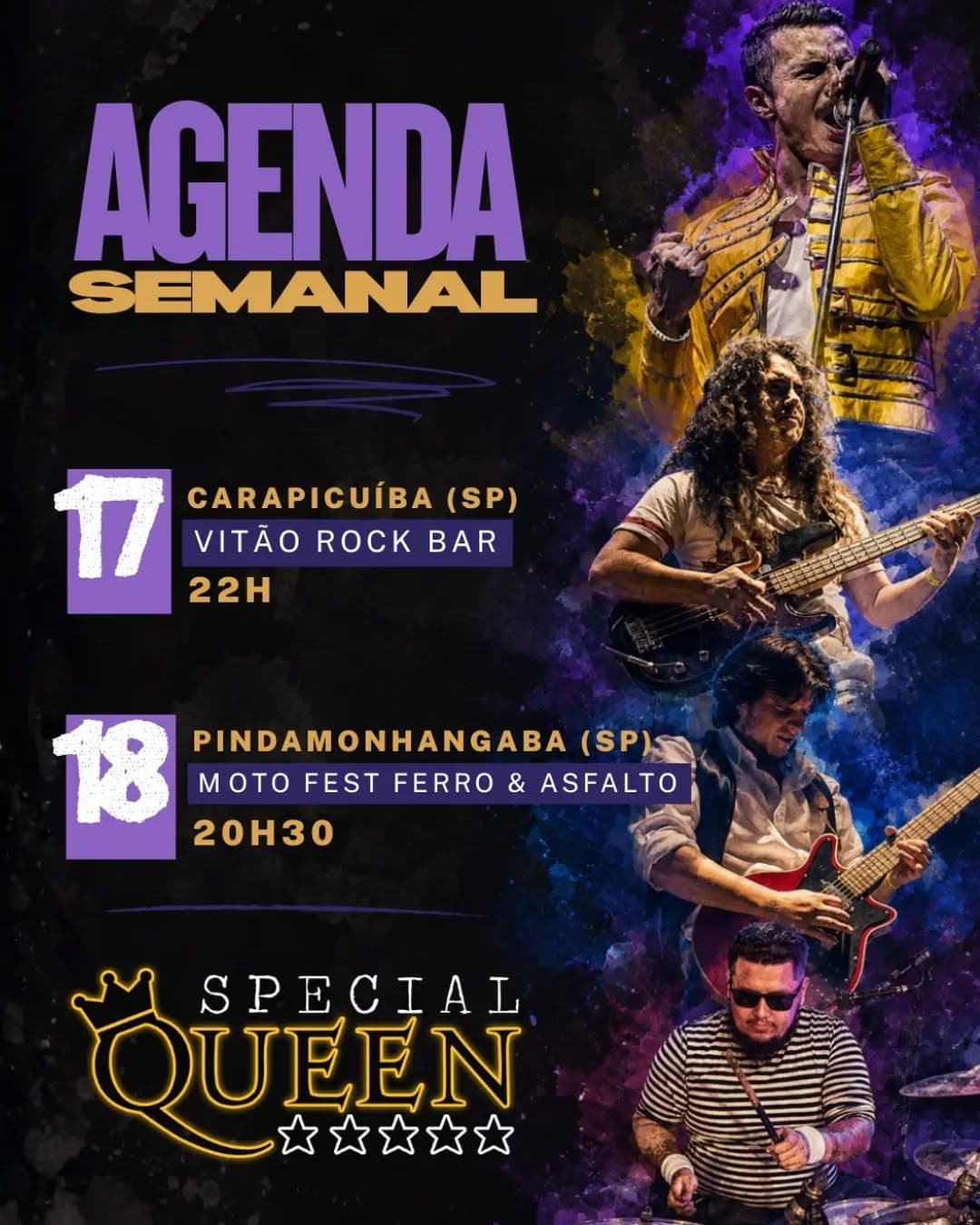 Flyer de Special Queen