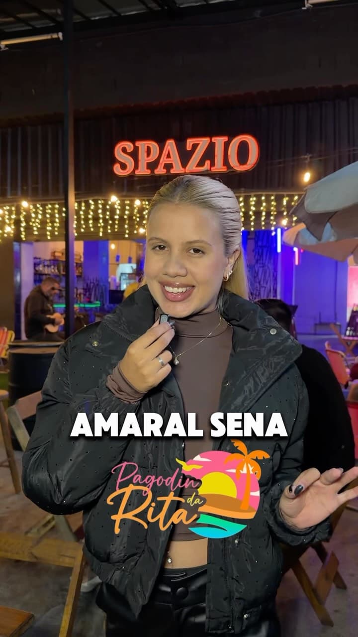 Flyer de Amaral Sena e MC Rita
