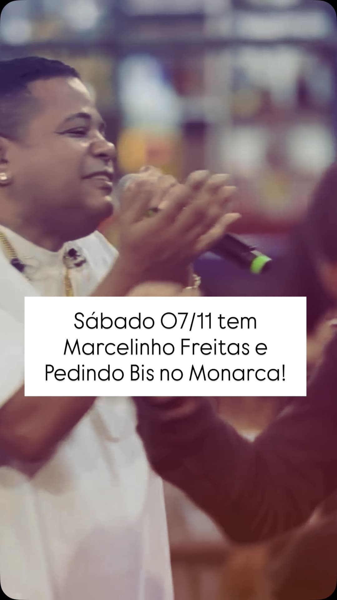Flyer de Grupo Pedindo Bis