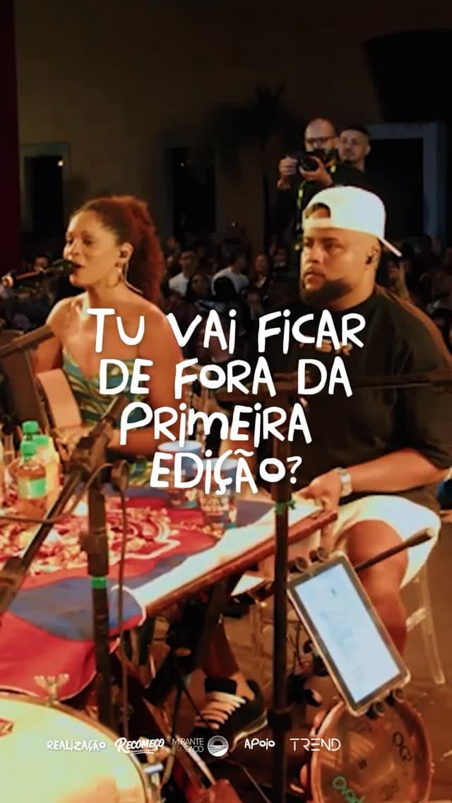 Flyer de decaracomosamba, Taiguara Borges e Arria Samba