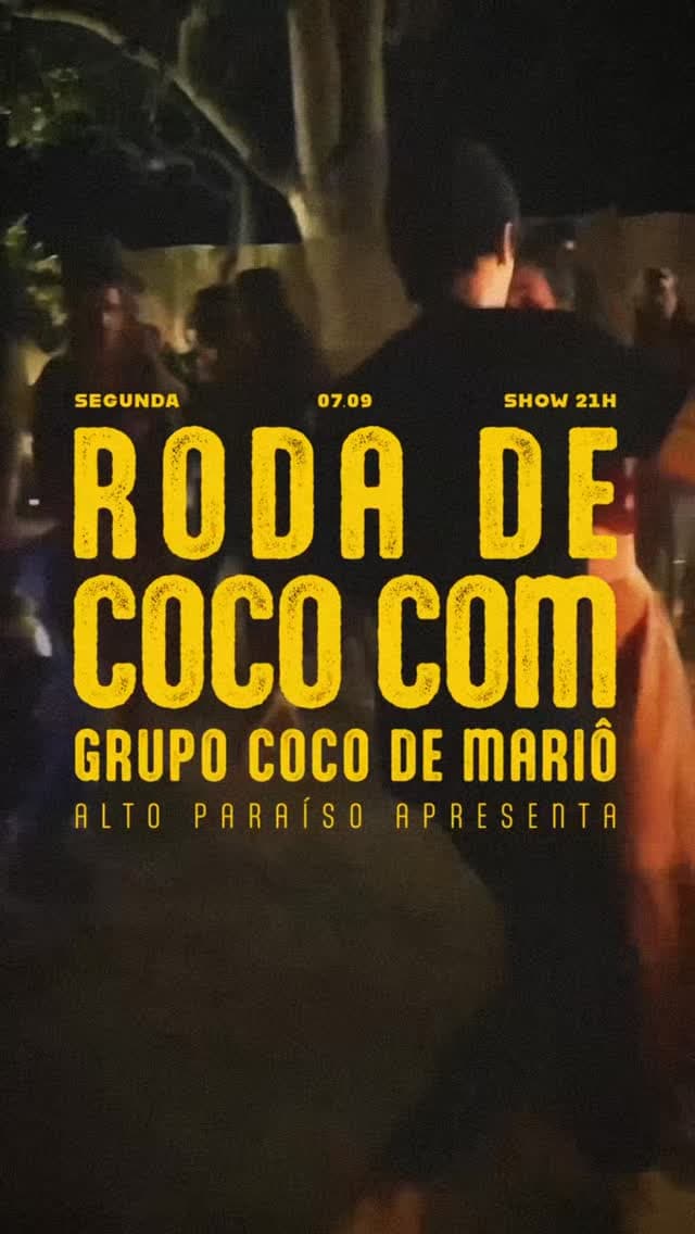 Flyer de Grupo Coco de Mariô