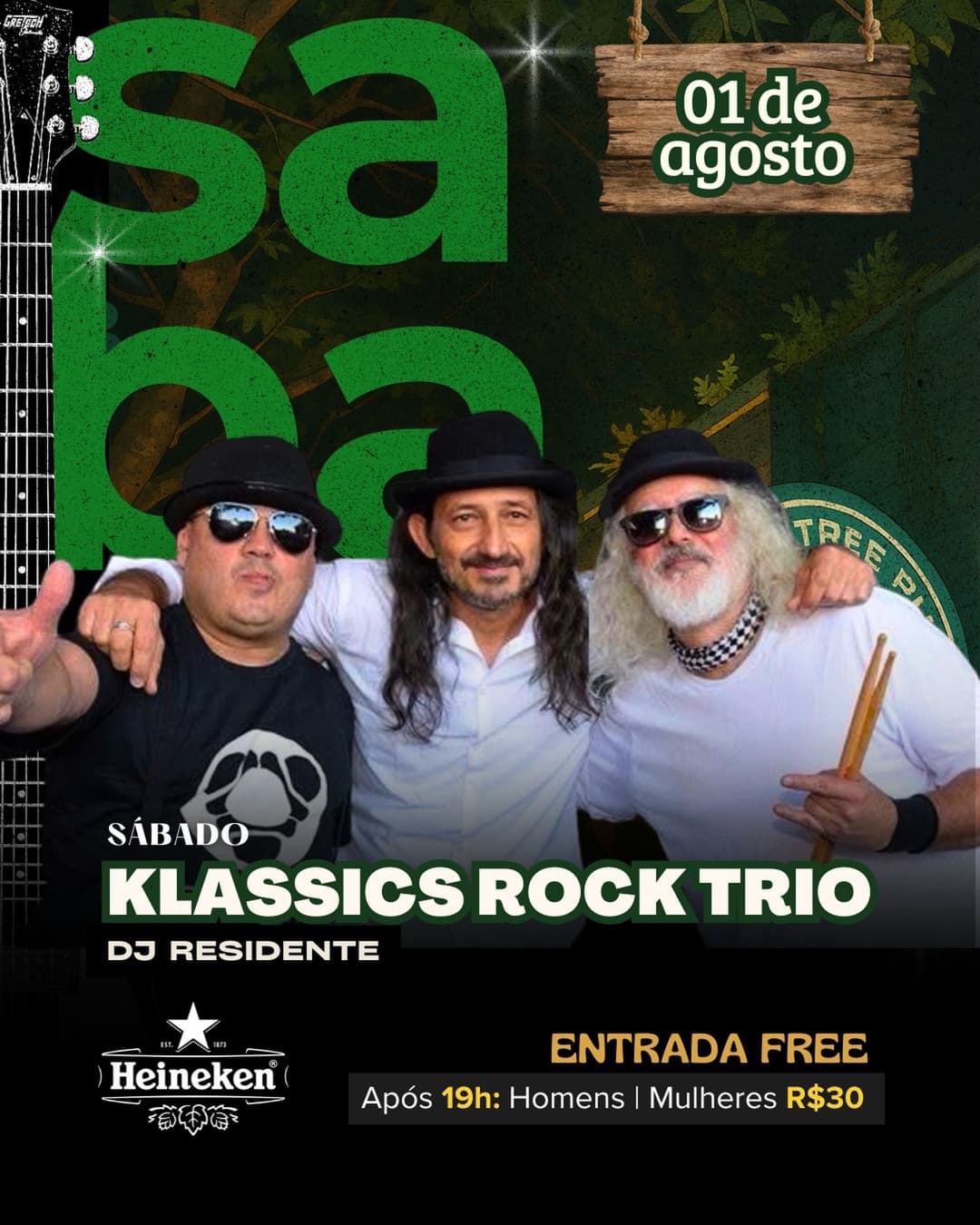 Flyer de Banda Klassics