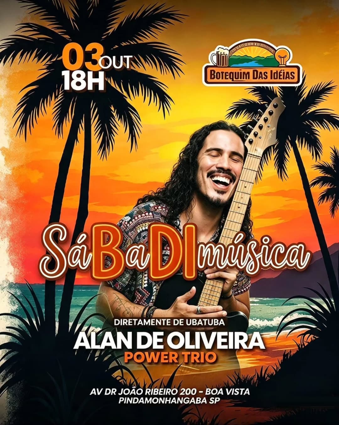 Flyer de deoliveiramusica