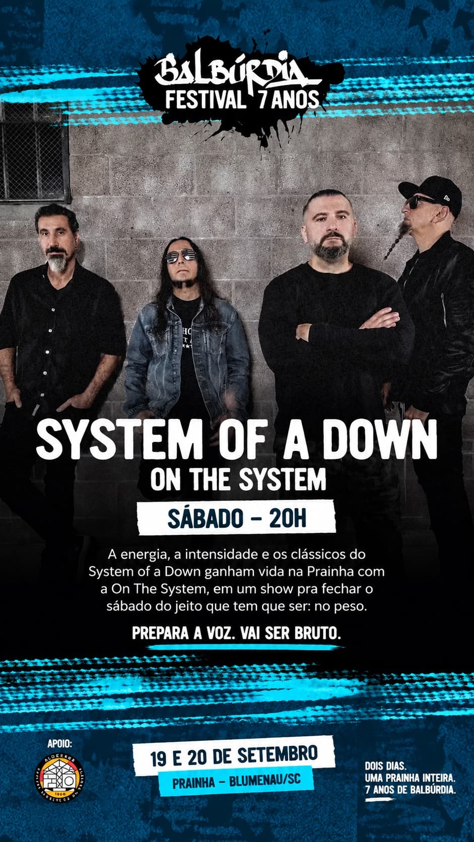 Flyer de On The System