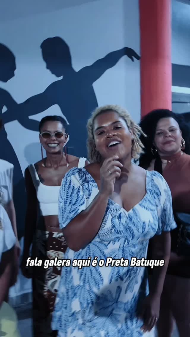 Flyer de Preta Batuque
