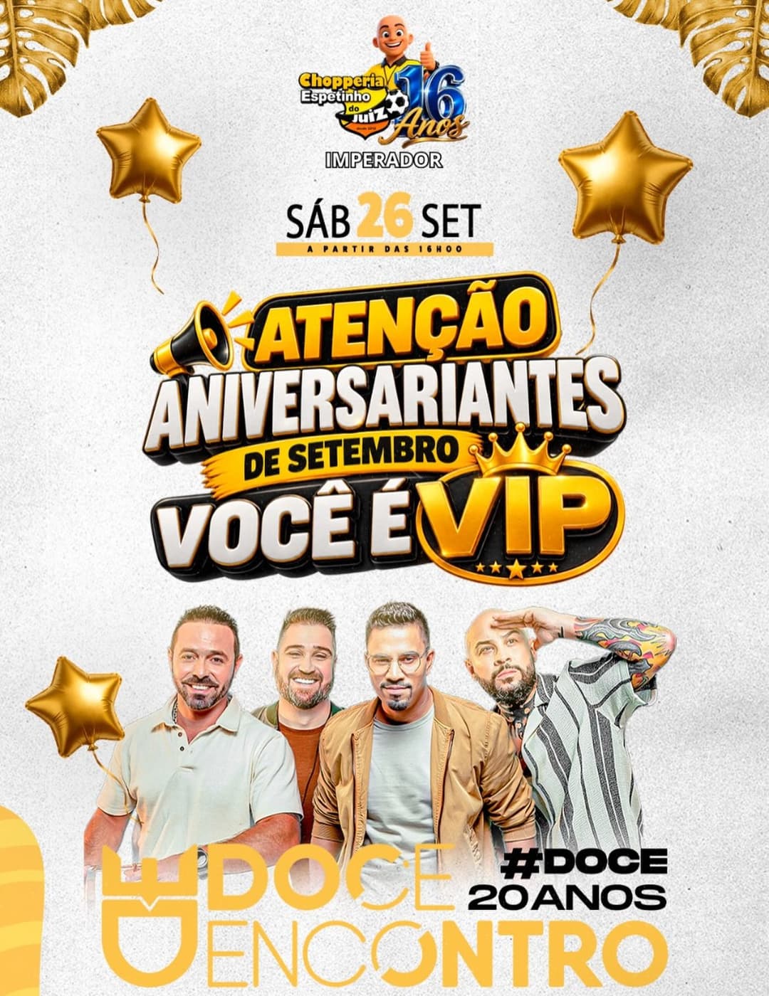 Flyer de Doce Encontro