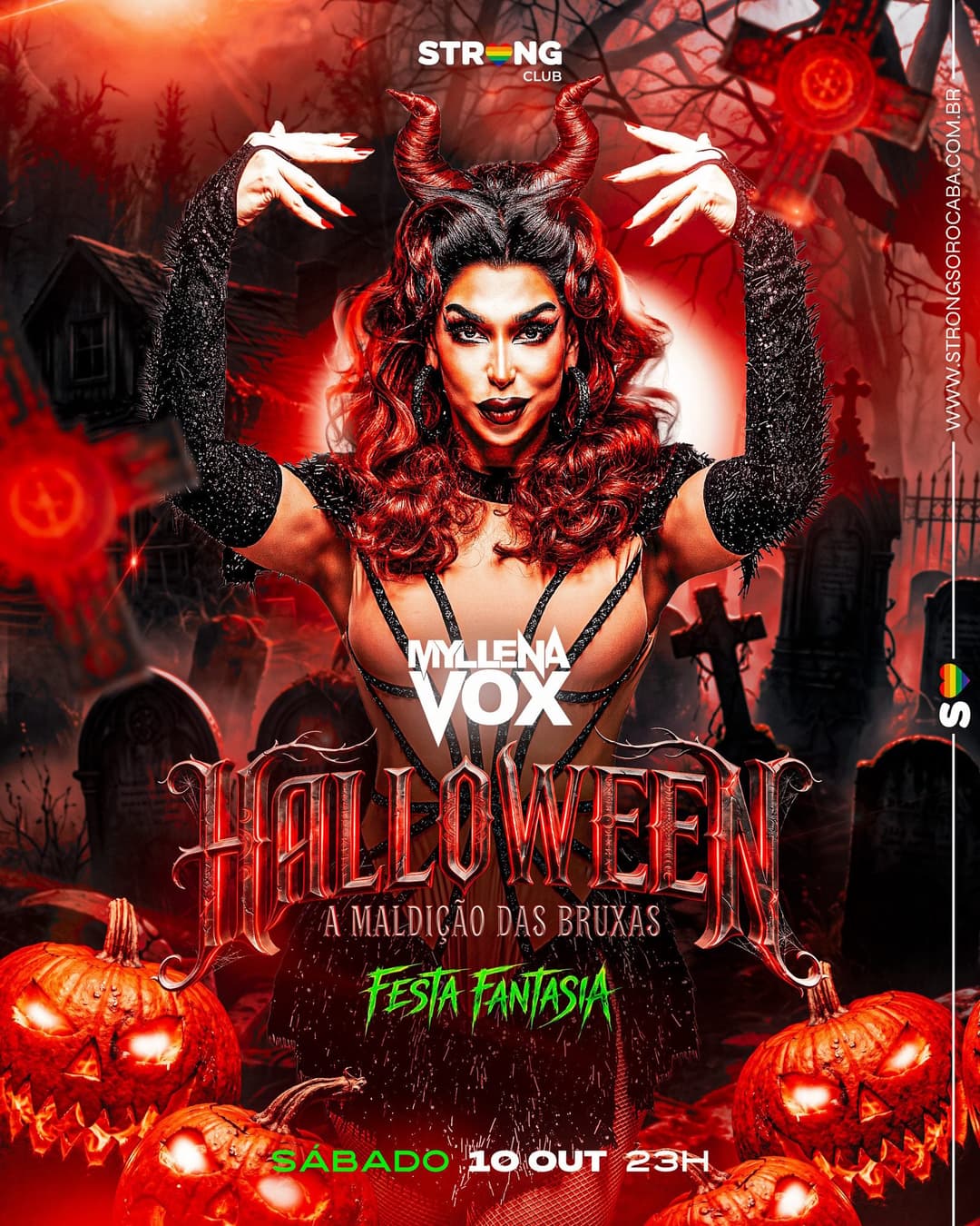 Flyer de Myllena Vox