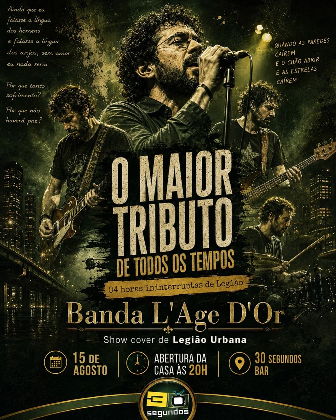 Flyer de Banda L’Age D’Or