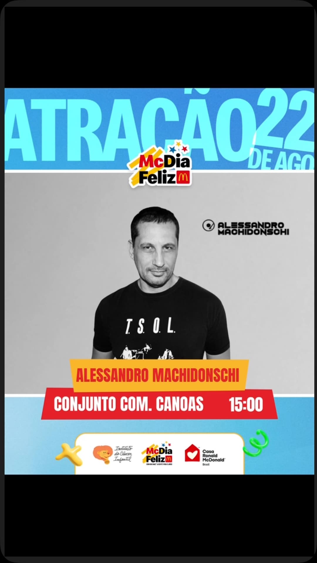 Flyer de Dj Alessandro Machidonschi