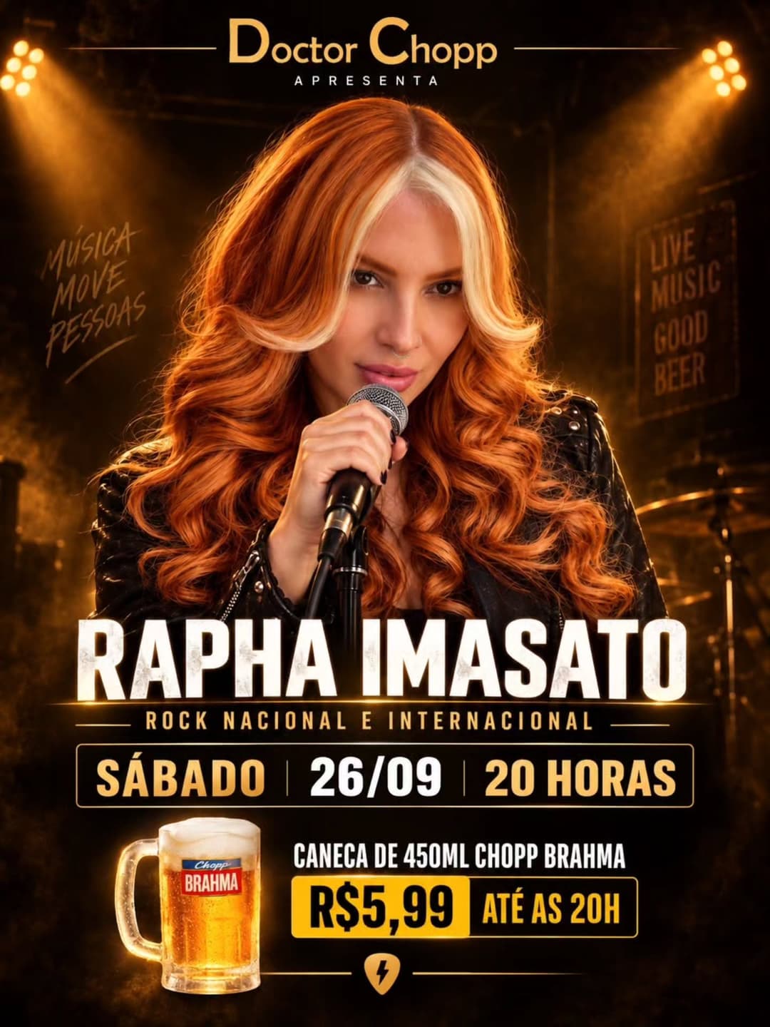 Flyer de Rapha Imasato