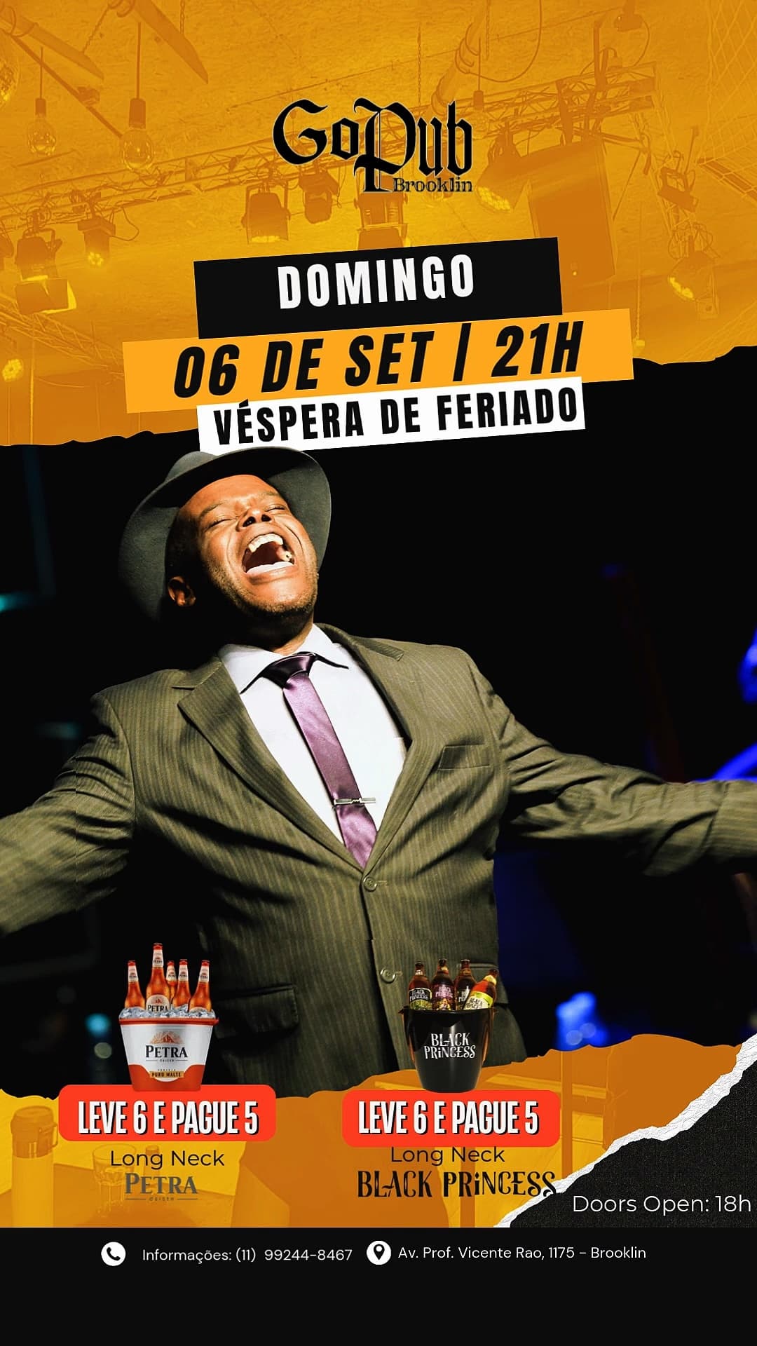 Flyer de Dom Paulinho