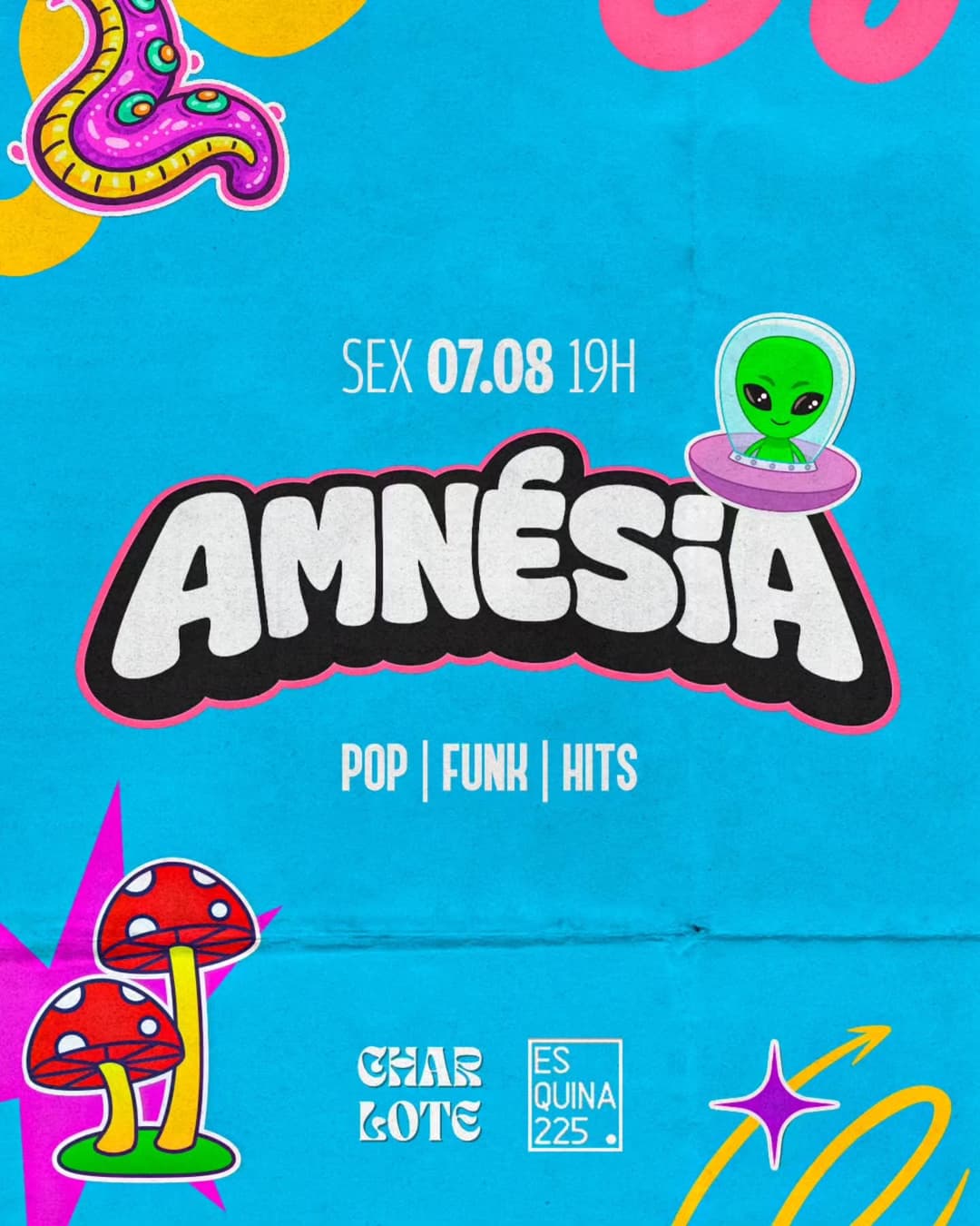 Flyer de Paola Rocha, Acass e dj.johnyb