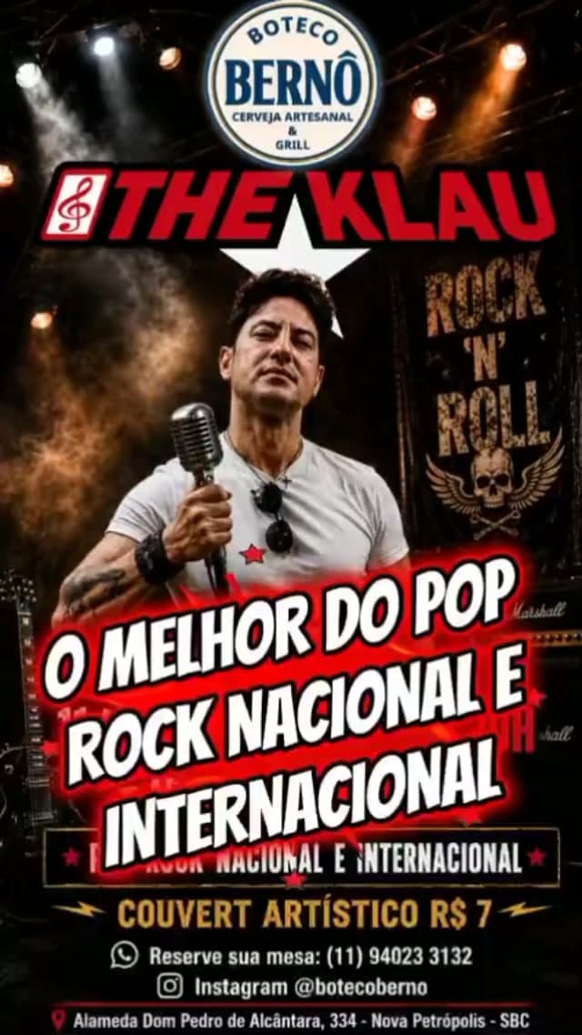 Flyer de Claudio Marques