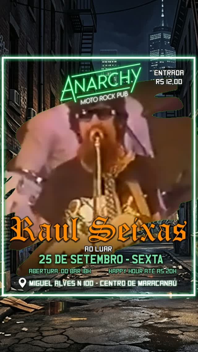 Flyer de Ao Luar
