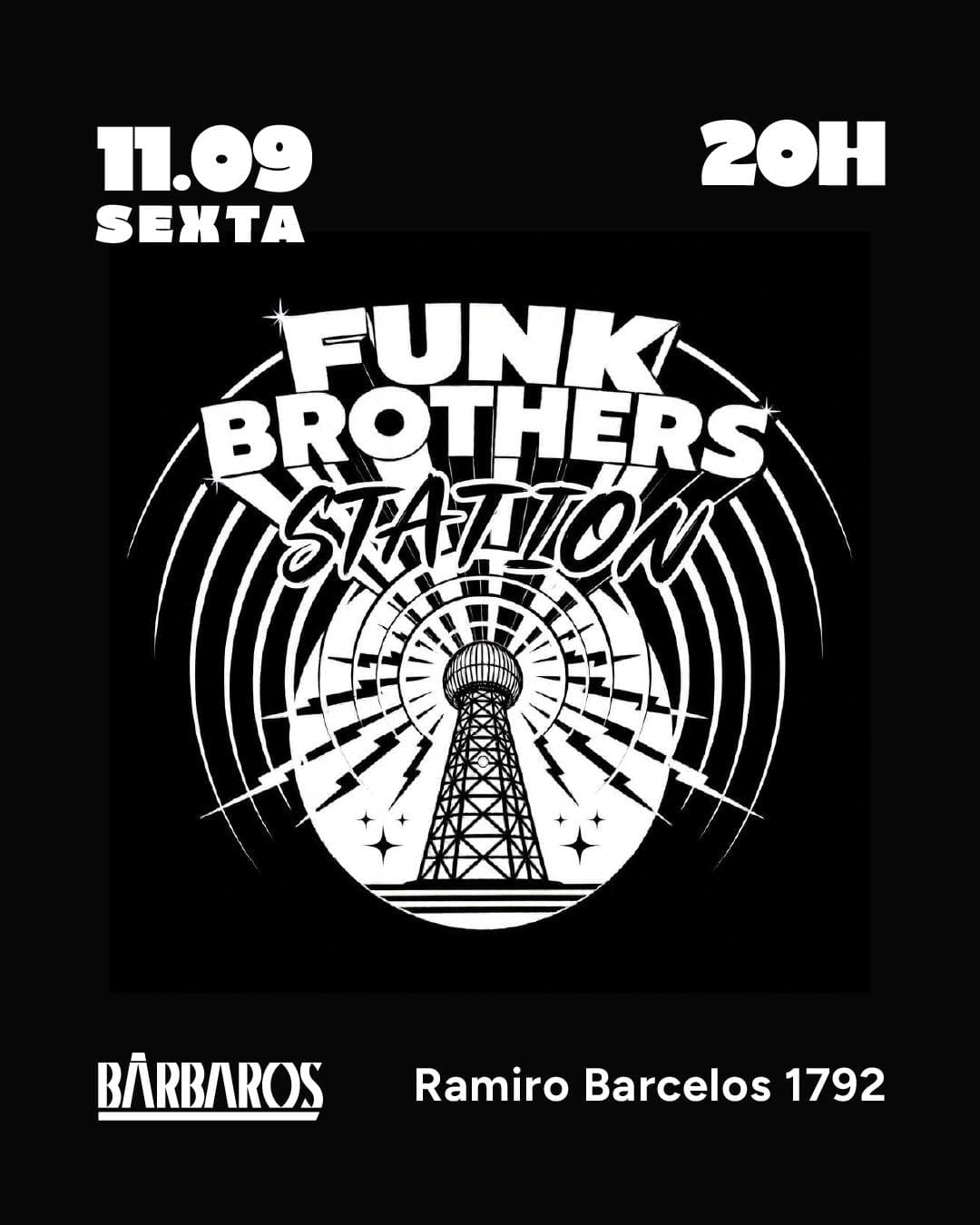 Flyer de FunkBrothers Station