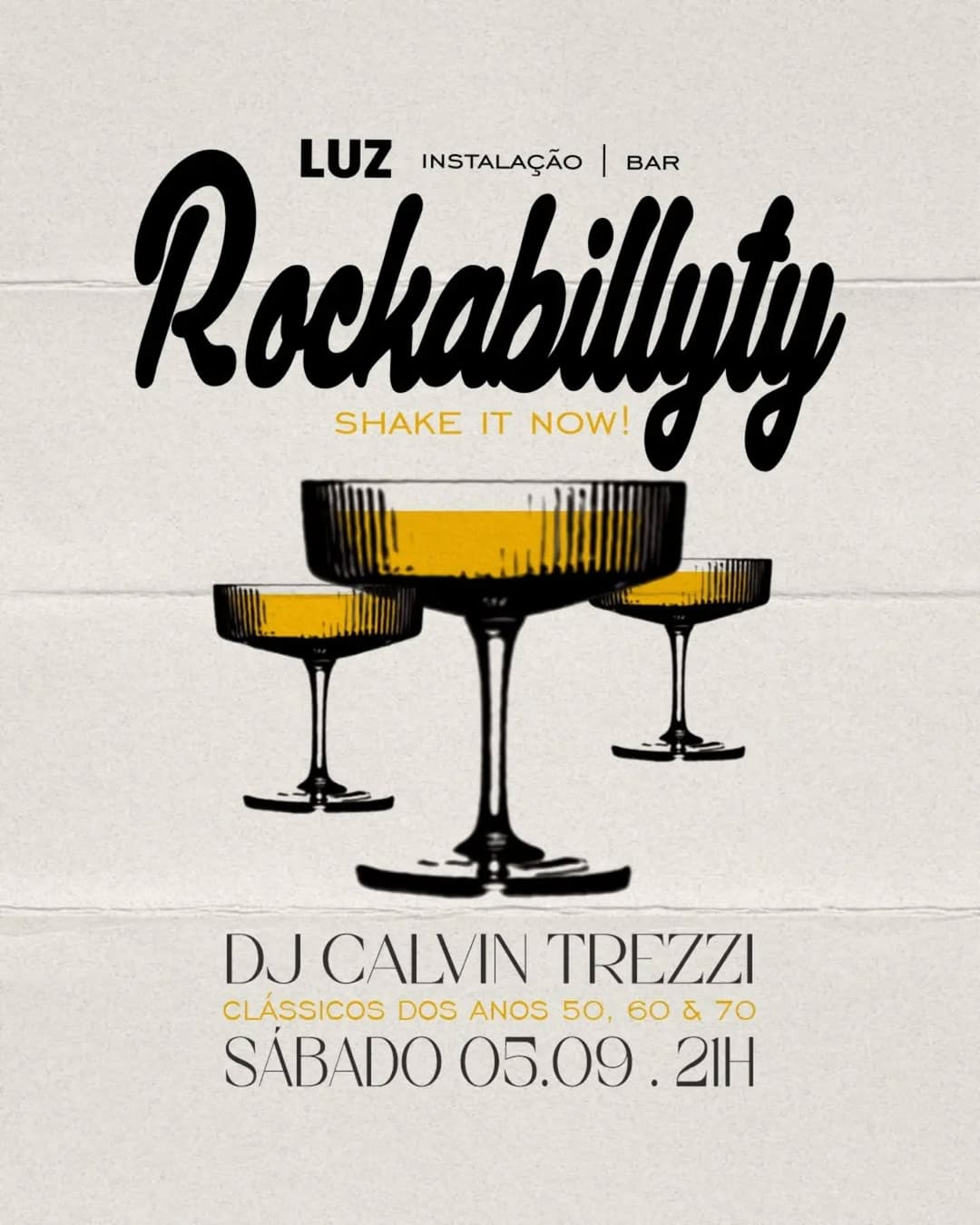 Flyer de DJ Calvin Trezzi