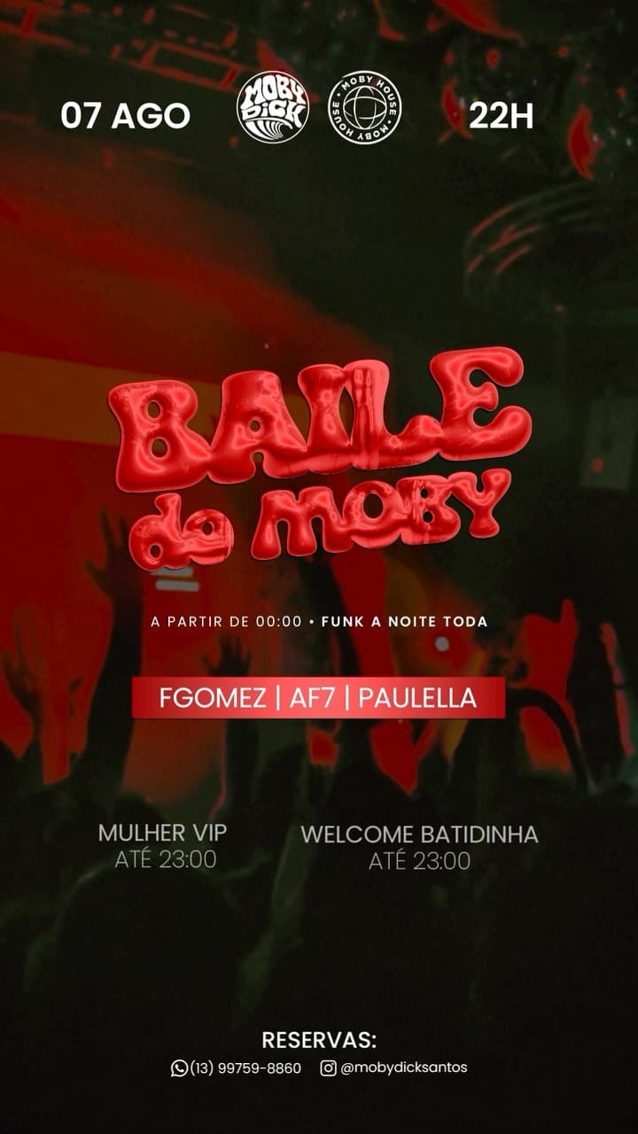 Flyer de FGomez, AF7 e Paulella