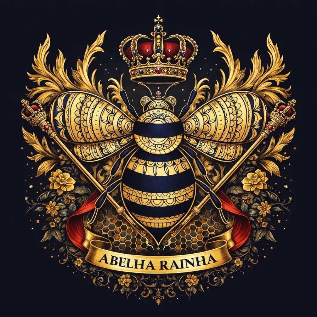 Arte de Queen Abelha Rainha