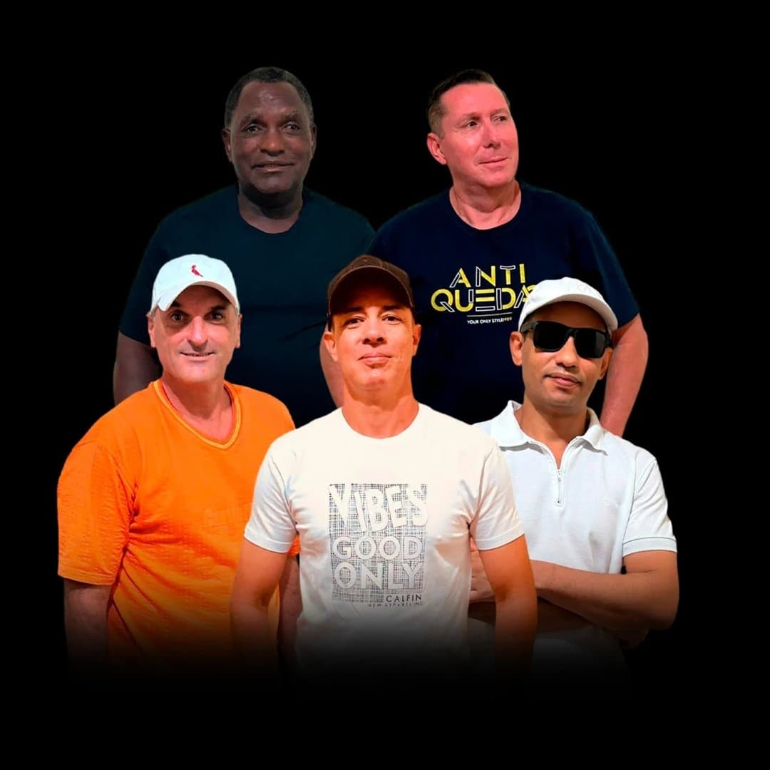 Arte de Banda Abraço Negro