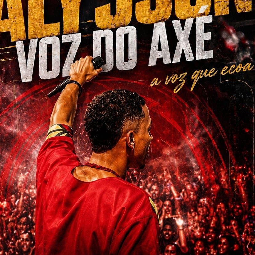 Arte de Alysson Voz do Axé