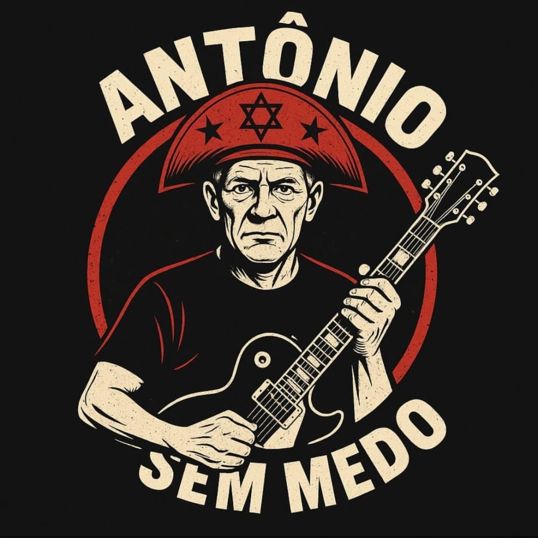 Arte de Banda Antônio sem Medo