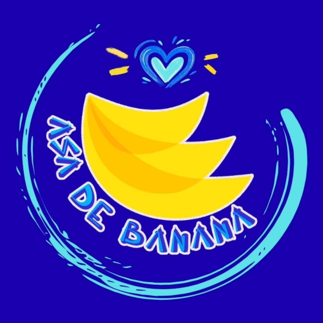 Arte de Bloco e Banda Asa de Banana