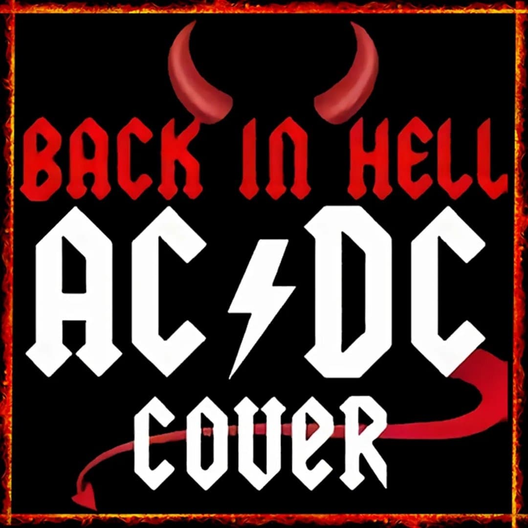 Arte de AC/DC Cover Back in Hell