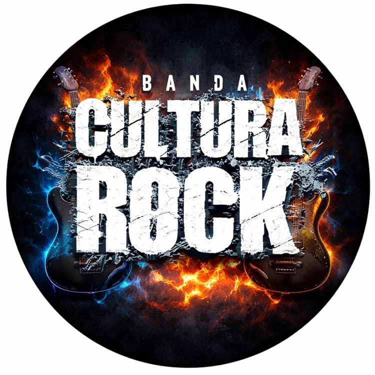 Arte de Banda Cultura Rock