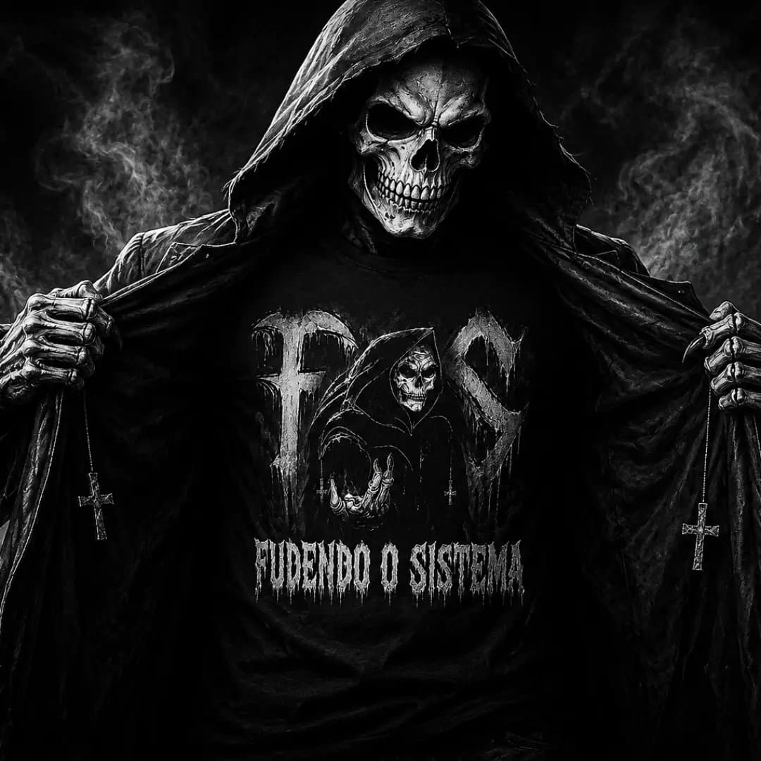Arte de Banda Fudendo o Sistema