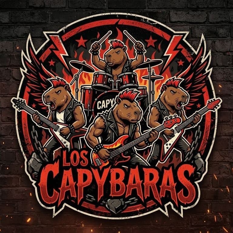 Arte de Los Capybaras