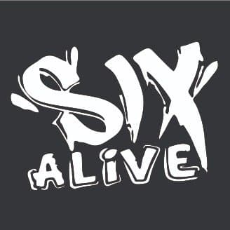Arte de Banda Six Alive