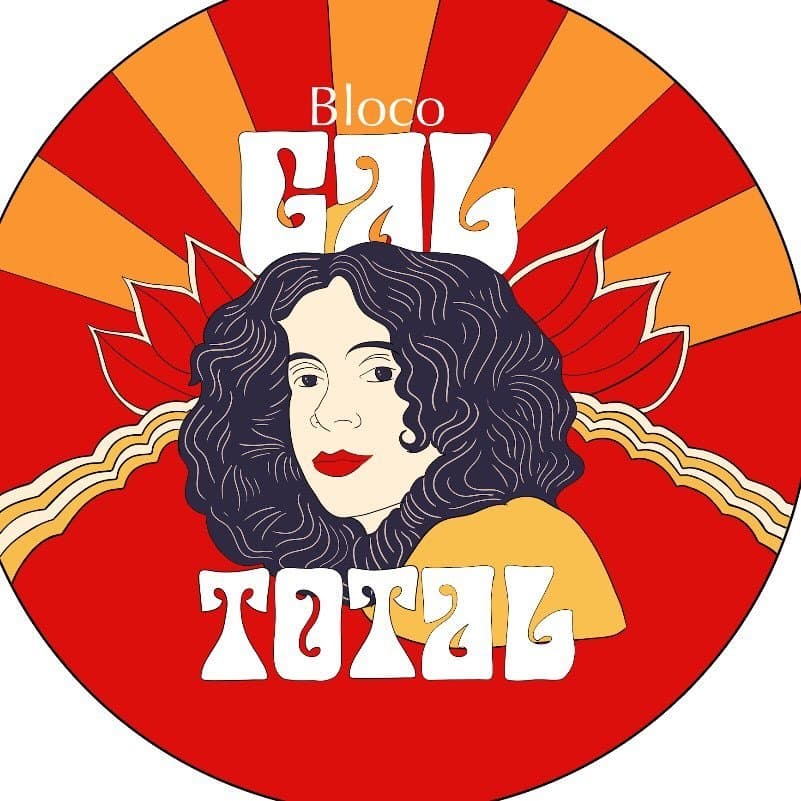 Arte de Banda Bloco Gal Total