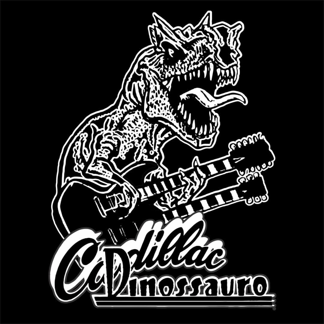 Arte de Cadillac Dinossauro