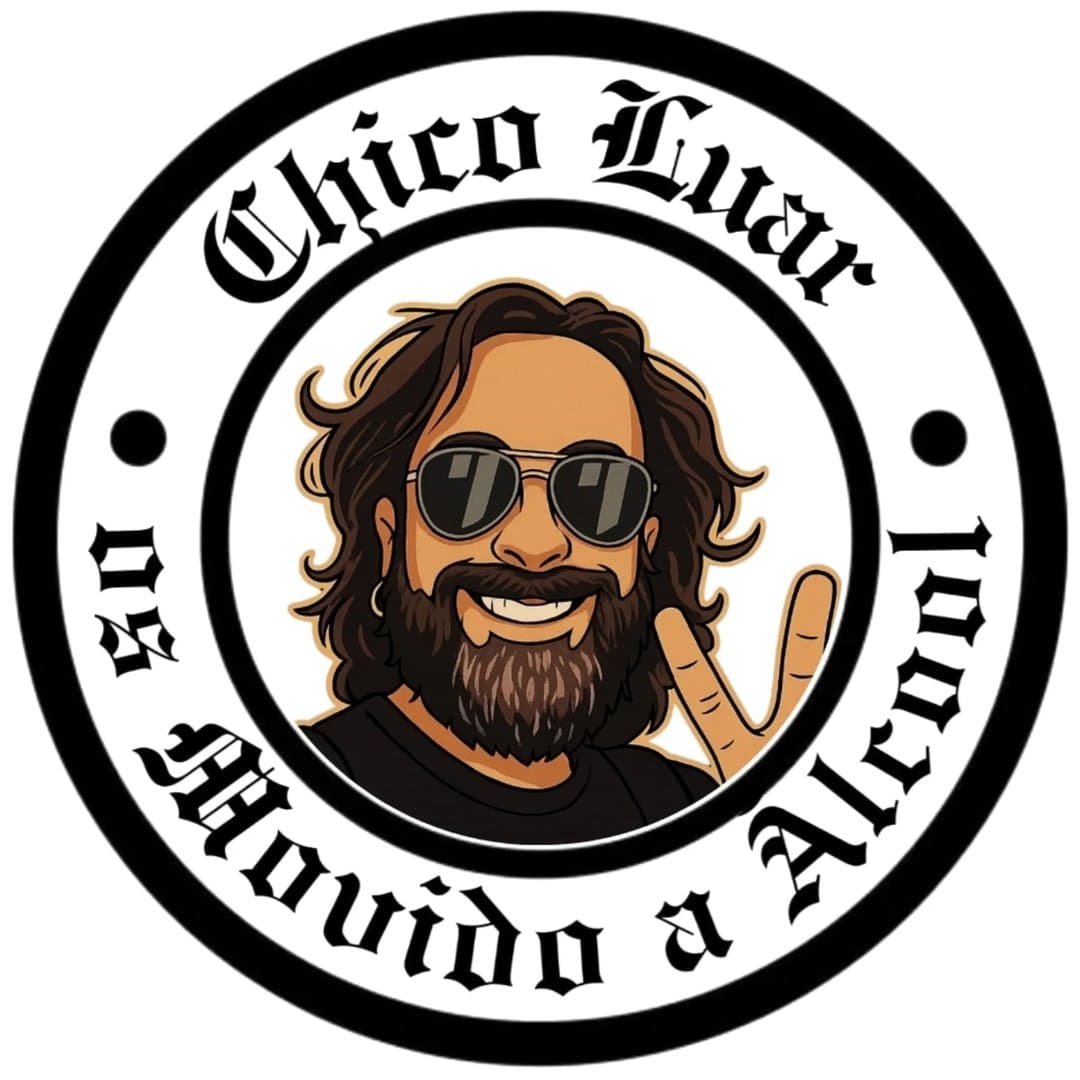 Arte de Chico Luar e os Movido a Álcool