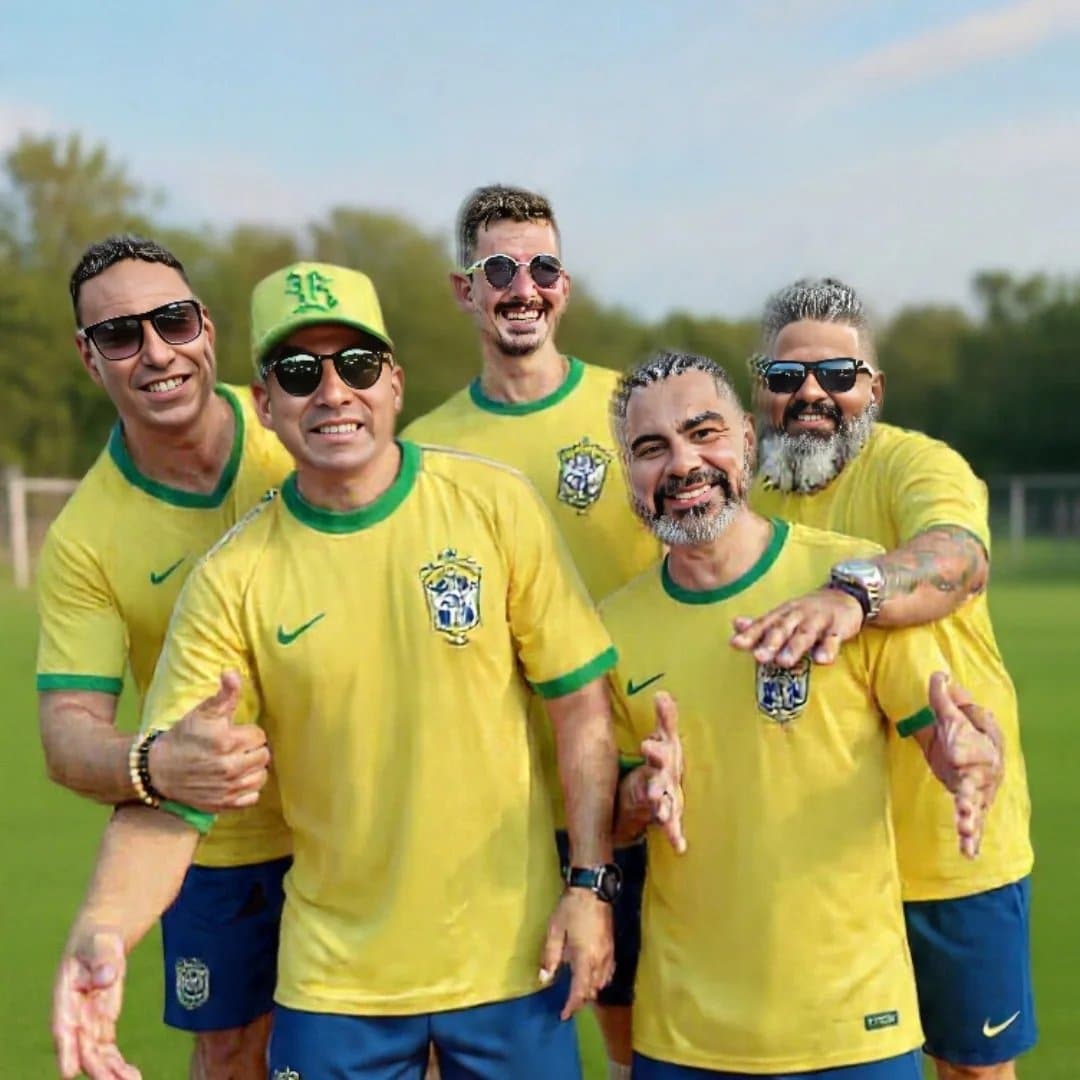 Arte de Clube do Samba de Mesa