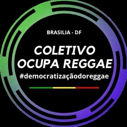 Arte de Coletivo Ocupa Reggae - Df
