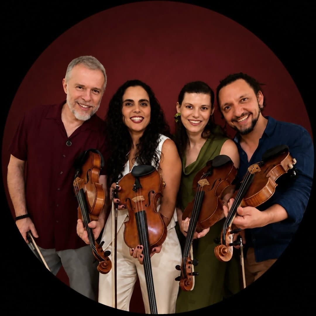 Arte de Coletivo de Violino Brasileiro