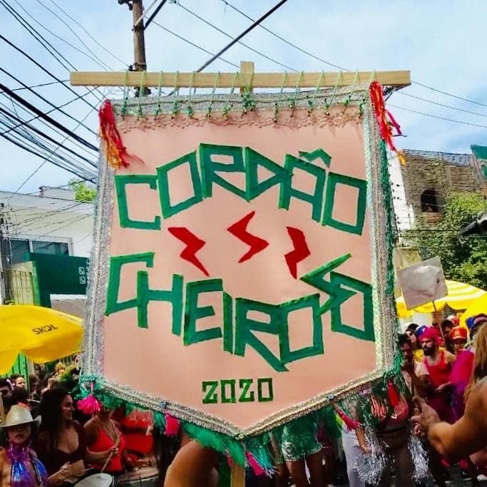 Arte de Bloco Cordão Cheiroso