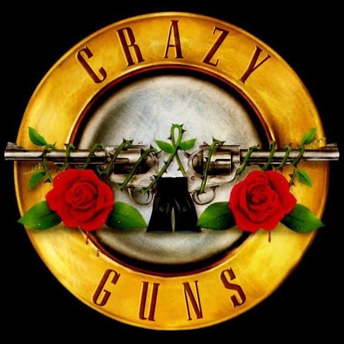 Arte de Crazy Guns | Tributo ao GN'R