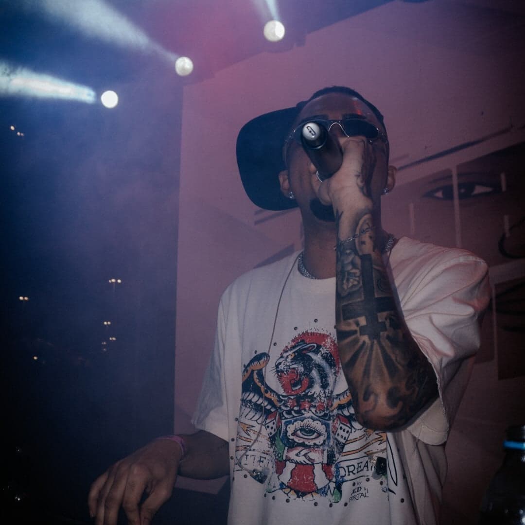 Arte de Dj Cabeça dos Predin
