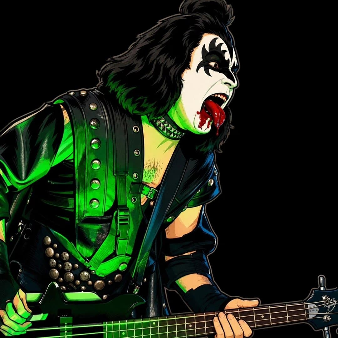 Arte de Gene Simmons BR