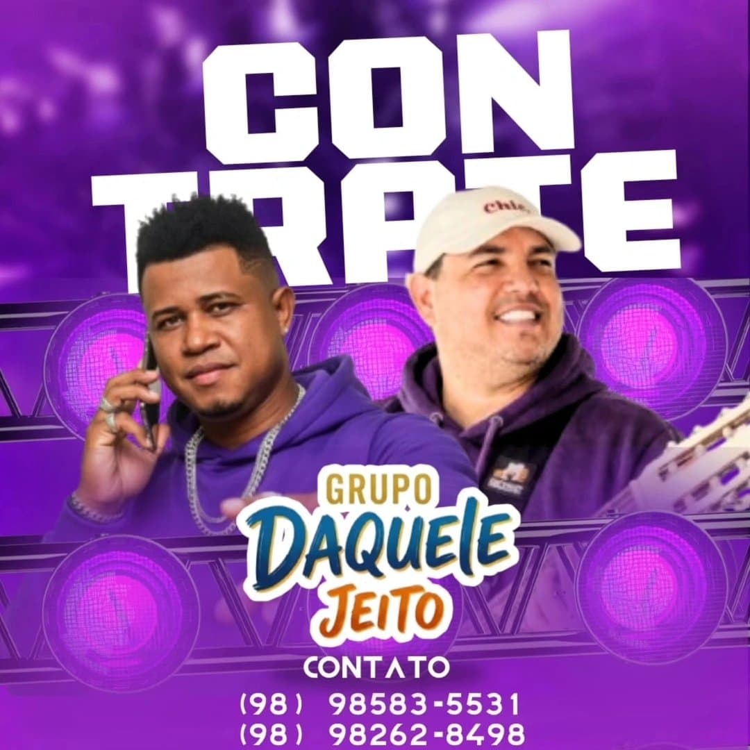 Arte de GRUPO DAQUELE JEITO