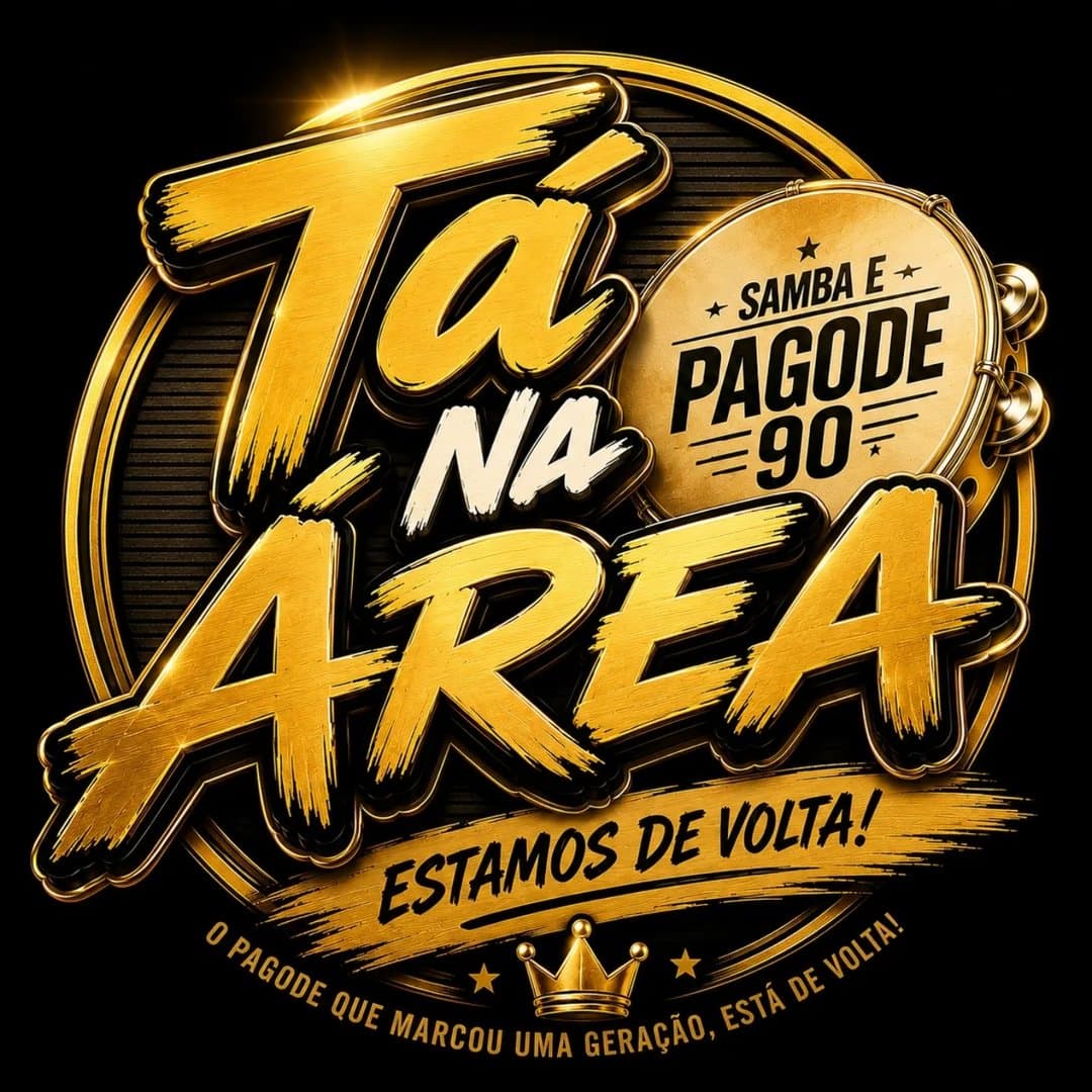 Arte de Grupo Tá na Área Pagode 90