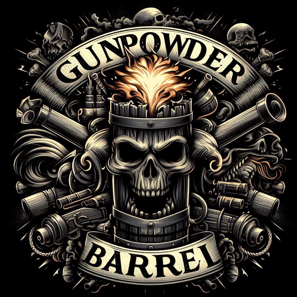 Arte de Gunpowder Barrel