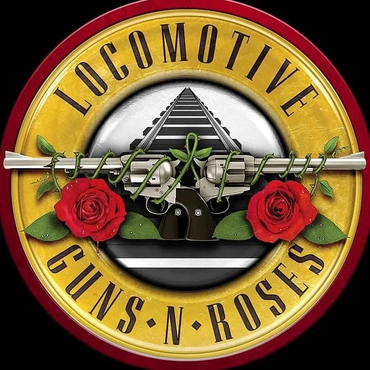 Arte de Locomotive Guns Tributo